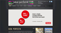 Desktop Screenshot of casaperfecta.com.ro